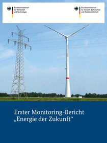 Cover der Publikation Erster Monitoring-Bericht "Energie der Zukunft"