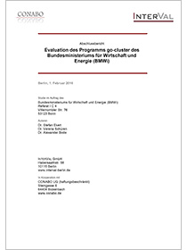 Cover der Publikation Evaluation des Programms go-cluster