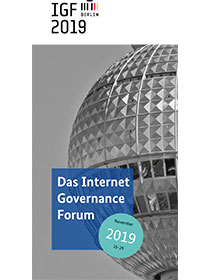 Cover des Flyers Das Internet Governace Forum 