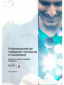 Cover der Publikation Förderlandschaft der Intelligenten Vernetzung in Deutschland