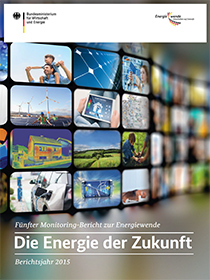 Cover der Publikation Fünfter Monitoring-Bericht Energie der Zukunft (Langfassung)