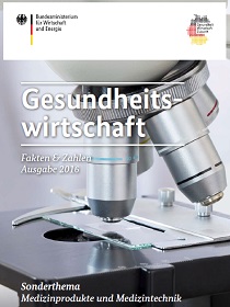 Cover der Publikation Gesundheitswirtschaft; Quelle: BMWi