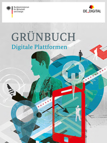 Cover der Publikation Grünbuch Digitale Plattformen