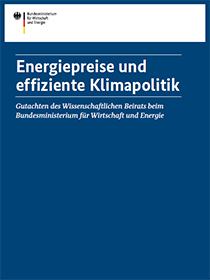 Cover der Publikation Energiepreise und effiziente Klimapolitik