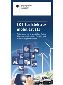 Cover der Publikation IKT für Elektromobilität III