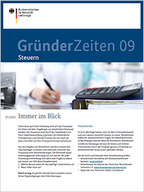 Cover der Publikation GründerZeiten 09