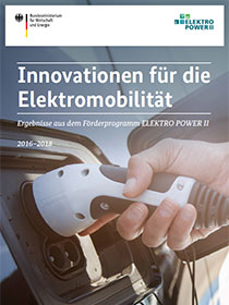 Cover der Publikation Innovationen für die Elektromobilität
