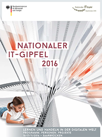 Cover der Publikation Gipfelbroschüre - Nationaler IT-Gipfel 2016