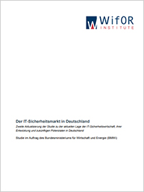 Cover der Publikation Der IT-Sicherheitsmarkt in Deutschland