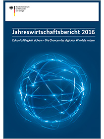 Cover der Publikation Jahreswirtschaftsbericht 2016