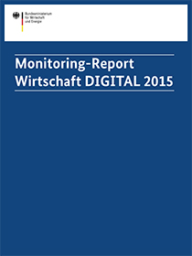 Cover der Publikation Monitoring-Report Wirtschaft DIGITAL 2015
