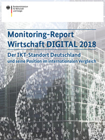 Cover der Publikation Monitoring-Report Wirtschaft DIGITAL 2018 - Langfassung