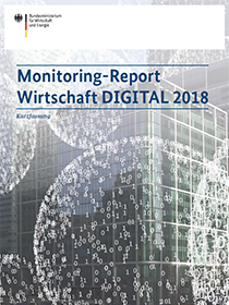 Cover der Publikation Monitoring-Report Wirtschaft DIGITAL 2018 - Kurzfassung