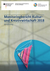Cover der Publikation Monitoringbericht Kultur- und Kreativwirtschaft 2018 (Kurzfassung)