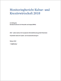 Cover der Publikation Monitoringbericht Kultur- und Kreativwirtschaft