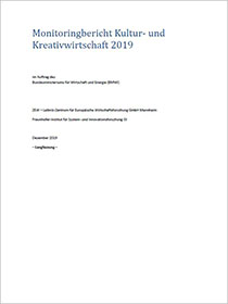Cover der Publikation Monitoringbericht Kultur- und Kreativwirtschaft 2019
