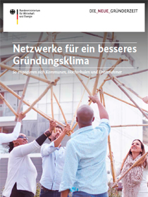 Cover der Publikation Netzwerke für ein besseres Gründungsklima