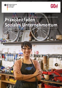 Cover der Publikation "Praxisleitfaden Soziales Unternehmertum"