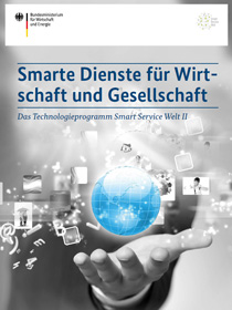 Cover der Publikation Smarte Dienste für Wirtschaft und Gesellschaft