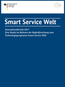 Cover der Studie "Smart Service Welt - Innovationsbericht 2017"
