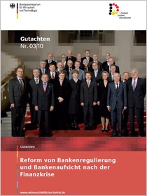 Cover der Publikation Reform von Bankenregulierung und Bankenaufsicht nach der Finanzkrise