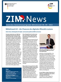 Cover der Publikation ZIM-News 04/2015