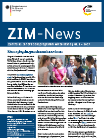 Cover der Publikation ZIM-News 01/2017