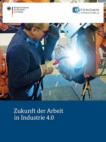 Cover der Publikation Zukunft der Arbeit in Industrie 4.0