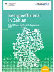 Cover der Publikation Energieeffizienz in Zahlen 2022