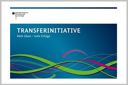 Cover der Präsentation "Transferinitiative - Mehr Ideen - mehr Erfolge