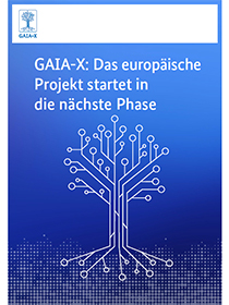 Cover der Publikation "GAIA-X: Das europäische Projekt startet in die nächste Phase"