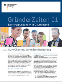 Cover der Publikation GründerZeiten 01