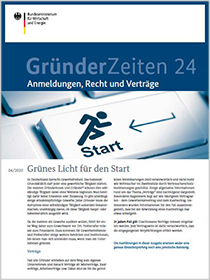 Cover der Publikation GründerZeiten 24