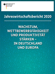 Cover der Publikation Jahreswirtschaftsbericht 2020