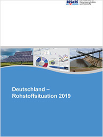 Cover der Publikation Rohstoffsituationsbericht 2019