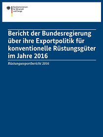 Cover der Publikation Rüstungsbericht 2016