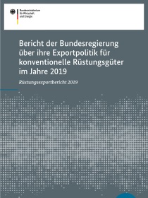 Cover der Publikation Rüstungsexportbericht 2019