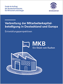Cover der Publikation Verbreitung der Mitarbeiterkapitalbeteiligung in Deutschland und Europa