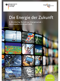 Cover der Publikation Achter Monitoring-Bericht zur Energiewende