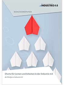 Cover der Publikation Charta für Lernen und Arbeiten in der Industrie 4.0