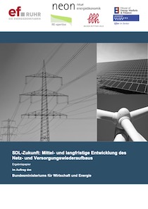 Cover der Publikation SDL-Zukunft: Mittel- und langfristige Entwicklung des Netz- und Versorgungswiederaufbaus