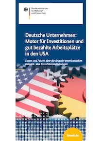 Cover des Flyers Deutsch-Amerikanischer Handel