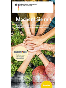 Cover der Publikation Gemeinsam anpacken MACHEN! 2021