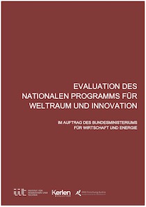 `Cover Ex Post Evaluation des Nationalen Programms für Weltraum und Innovation