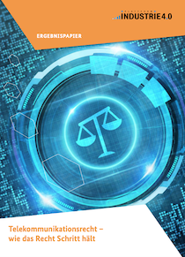 Cover der Publikation: Telekommunikationsrecht – wie das Recht Schritt hält