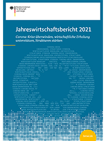 Cover der Publikation Jahreswirtschaftsbericht 2021