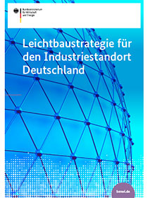 Cover der Publikation Leichtbaustrategie für den Industriestandort Deutschland