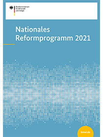 Cover der Publikation Nationales Reformprogramm 2021