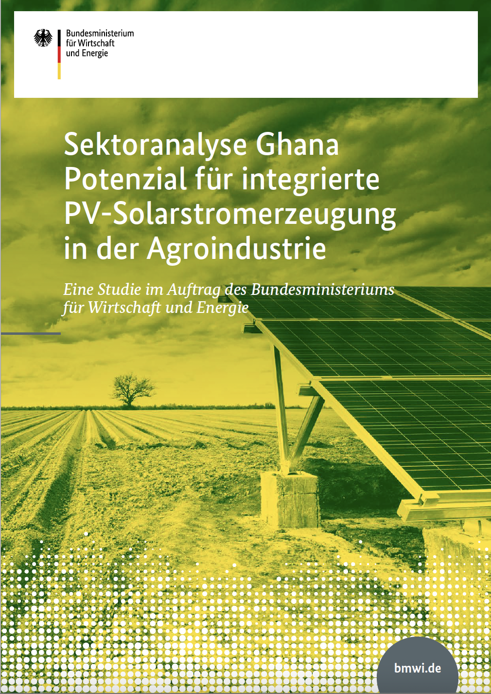 Cover der Publikation Sektoranalyse Ghana