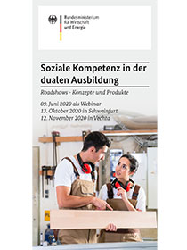 Cover der Pubilkation Soziale Kompetenz in der dualen Ausbildung